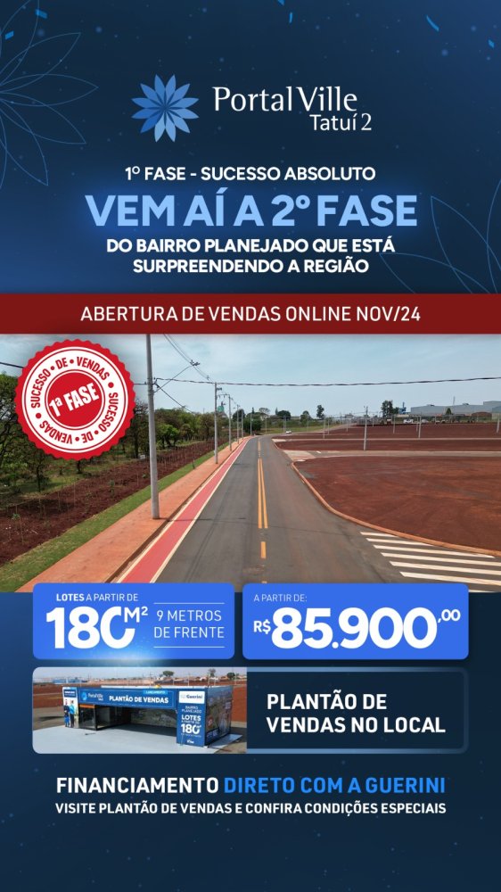 Terreno - Venda - Portal Ville Tatu - Tatu - SP